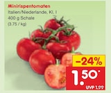 Minirispentomaten Angebote bei Netto Marken-Discount Stendal für 1,50 €