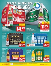 Aktueller Netto Marken-Discount Prospekt mit Becks, "Aktuelle Angebote", Seite 20