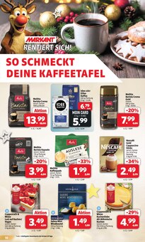 Kaffee im aktuellen Markant Nordwest Prospekt (Detmold) Kaffee im Markant Nordwest Prospekt "DER MARKT FĂśR GUTES ESSEN UND TRINKEN" mit 16 Seiten (Detmold)