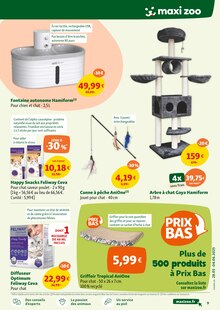 Promotion Arbre À Chat dans le prospectus Maxi Zoo, valable du 28/05/2025 au 04/06/2025 Promo Arbre À Chat dans le catalogue Maxi Zoo du moment à la page 9