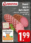 Dauerwurst-Aufschnitt bei EDEKA im Emmerich Prospekt für 1,99 €