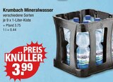 Mineralwasser von Krumbach im aktuellen V-Markt Prospekt für 3,99 €