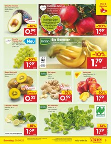 Äpfel im Netto Marken-Discount Prospekt "Aktuelle Angebote" mit 56 Seiten (Erlangen)