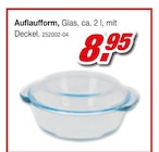 Auflaufform Glas Angebote bei Möbel AS Mannheim für 8,95 €