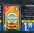 Cheddar im EDEKA Prospekt Cheddar von Edeka im aktuellen EDEKA Prospekt für 1,99 €