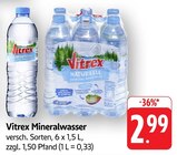 Mineralwasser Angebote von Vitrex bei E center St. Ingbert für 2,99 €