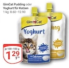 Pudding Angebote von GimCat bei GLOBUS Braunschweig für 1,29 €