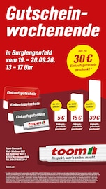 toom Baumarkt Baumärkte Prospekt der aktuellen Woche mit 1 Seite, gültig von 20.09.2026 bis 20.09.2026, in Krumbach und Umgebung Aktueller toom Baumarkt Baumärkte Prospekt in Krumbach und Umgebung, "Sonntag shoppen!" mit 1 Seite, 20.09.2026 - 20.09.2026