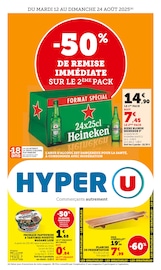 Catalogue Supermarchés Hyper U en cours à Sainte-Gemme-en-Sancerrois et alentours, "Hyper U", 24 pages, 12/08/2025 - 24/08/2025