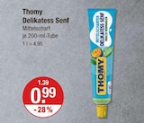 Delikatess Senf im V-Markt Prospekt Delikatess Senf von Thomy im aktuellen V-Markt Prospekt für 0,99 €