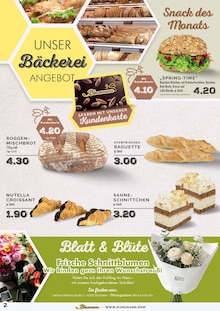 EDEKA Prospekt der Woche "Aktuelle Angebote" Seite 2, 13.04.2026 bis 18.04.2026 für Dinslaken Aktueller EDEKA Prospekt "Aktuelle Angebote" Seite 2 von 16 Seiten für Dinslaken