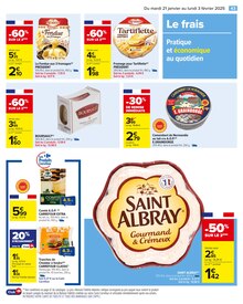 Promo Viande hachée boeuf surgelée dans le catalogue Carrefour du moment à la page 45