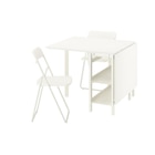 Tisch und 2 Klappstühle Klapptisch weiß/weiß Angebote von VIHALS / VIHALS bei IKEA Neubrandenburg für 178,98 €