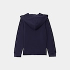 La Halle Chatte - Promo Sweat à capuche zippé bleu marine fille Promo Sweat à capuche zippé bleu marine fille à 8,99 € dans le catalogue La Halle à Chatte