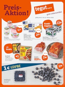 Hackfleisch Angebot im aktuellen tegut Prospekt auf Seite 3