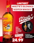 Blended Scotch Whisky von Wolfie's im aktuellen Kaufland Prospekt für 24,99 €