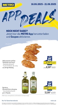 METRO Prospekt der KW 24 "App Deals" Aktueller METRO Prospekt "App Deals" Seite 2 von 3 Seiten
