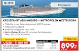 Kreuzfahrt ab Hamburg – Metropolen Westeuropa bei Netto Marken-Discount im Prospekt "" für 899,00 €