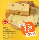 Herz Allgäuer Emmentaler bei tegut im Kaltennordheim Prospekt für 1,29 €