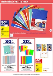 Agenda Angebote im Prospekt "70 % D’ÉCONOMIES SUR UNE SÉLECTION DE PRODUITS D'HYGIÈNE" von Carrefour auf Seite 79