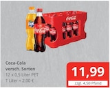 Coca-Cola Angebote von Coca-Cola bei Getränkewelt Dünnwald Bergisch Gladbach für 11,99 €