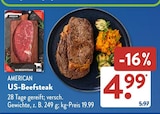 US-Beefsteak bei ALDI SÜD im Bürstadt Prospekt für 4,99 €