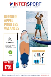Catalogue Magasins de Sport de Intersport à Corbeil-Essonnes Prospectus Intersport à Corbeil-Essonnes, "DERNIER APPEL POUR LES VACANCES", 9 pages, 30/06/2025 - 20/07/2025