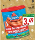 Dicke Sauerländer Bockwurst bei Marktkauf im Ahlen Prospekt für 3,49 €
