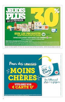 Prospectus U Express à Champigné, "U Express", 16 pages de promos valables du 04/02/2025 au 16/02/2025