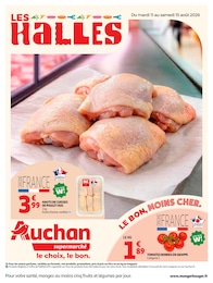 Catalogue Auchan Supermarché à Montpellier, avec 12 pages Prospectus Auchan Supermarché à Montpellier, "LES HALLES", 12 pages, 11/08/2026 - 15/08/2026