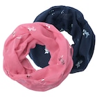 Ernstings family Lilienthal - 2 Mädchen Rundschals mit Allover-Print Angebot im Prospekt 2 Mädchen Rundschals mit Allover-Print bei Ernstings family im Lilienthal Prospekt für 7,99 €