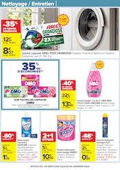 Promos Lessive dans le catalogue "Carrefour" de Carrefour Lessive en promo dans le catalogue Carrefour à la page 43