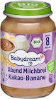 Bio Guten Abend Brei oder Frucht- und Joghurtgläschen von Babydream im aktuellen Rossmann Prospekt für 0,89 €