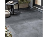 Promo Carrelage de sol extérieur "Quartzite" gris anthracite - l. 61 x L. 61 cm à 21,22 € dans le catalogue Brico Dépôt à Neubourg
