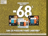 Promo 68% remise immédiate sur le 2ème sur les poissons fumés Labeyrie à  dans le catalogue Intermarché Super à Carmaux