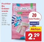 Bio Erdbeersnacks von Fruchtbar im aktuellen Netto Marken-Discount Prospekt