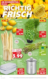 Aktueller Kaufland Prospekt mit Spargel, "Aktuelle Angebote", Seite 2