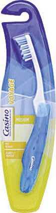 Géant Casino Avignon - Brosse à dents de voyage pliable Promo Brosse à dents de voyage pliable Géant Casino Avignon dans le catalogue "Le salon du bagage"