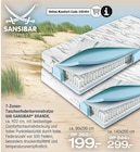 Ostermann Recklinghausen - 7-Zonen-Taschenfederkernmatratze 500 SANSIBAR BRANDE Angebot im Prospekt 7-Zonen-Taschenfederkernmatratze 500 SANSIBAR BRANDE bei Ostermann im Recklinghausen Prospekt für 199,00 €