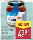 Kretischer Honig im Angebot bei ALDI Nord in Essen Kretischer Honig Angebote von Lyttos bei ALDI Nord Essen für 4,29 €