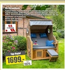 XL-Strandkorb Angebote von deVries bei wohnstore Westermann Gütersloh für 1.699,00 €