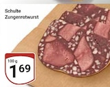 Zungenrotwurst im Angebot bei GLOBUS in Erlangen Zungenrotwurst Angebote von Schulte bei GLOBUS Erlangen für 1,69 €