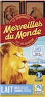 Tablette chocolat au lait noisettes et amandes pilées - Merveilles du Monde en promo chez Monoprix Toulouse à 2,17 €