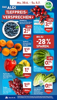 Kirschen Angebot im aktuellen ALDI SÜD Prospekt auf Seite 4