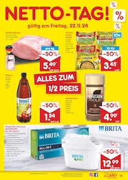 Netto Marken-Discount Brita Wasserfilter im Prospekt 