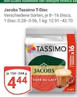 Tassimo T-Disc Angebote von Jacobs bei GLOBUS Frechen für 4,44 €