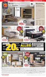 Boxspringbett im hofmeister Prospekt in Pforzheim Aktueller hofmeister Prospekt mit Boxspringbett, "BLACK DEALS", Seite 4