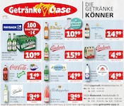 Aktueller Getränke Oase Getränkemarkt Prospekt in Lippstadt und Umgebung, "Aktuelle Angebote" mit 1 Seite, 07.07.2025 - 12.07.2025