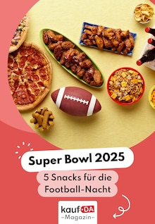 Rezepte Prospekt Super Bowl mit 1 Seite