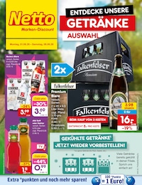 Bier im Netto Marken-Discount Prospekt "Aktuelle Angebote" auf Seite 28